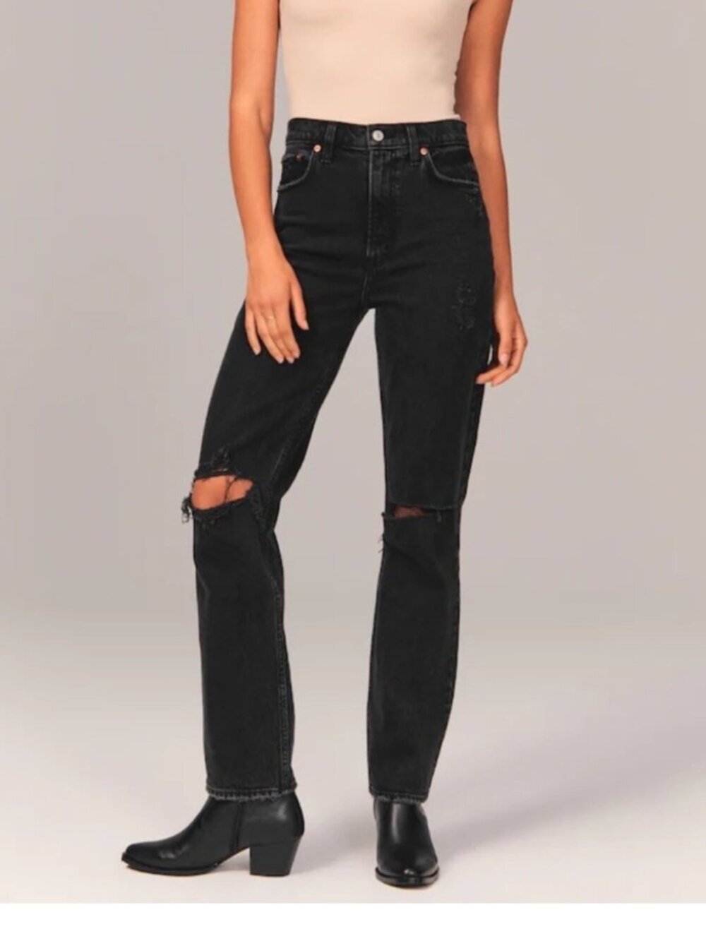 Abercrombie & Fitch 90s Straight Ultra High Rise Jeans